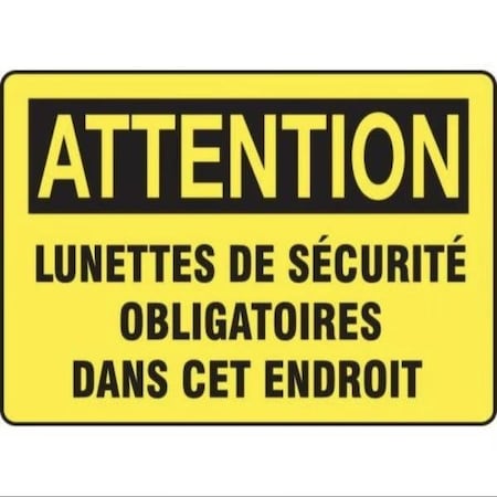 Accuform OSHA CAUTION SAFETY SIGN HARD HAT FRMPPA612VS FRMPPA612VS